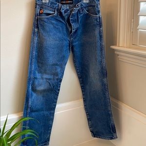 Mens Wrangler Flame Resistant Work jeans 34x30